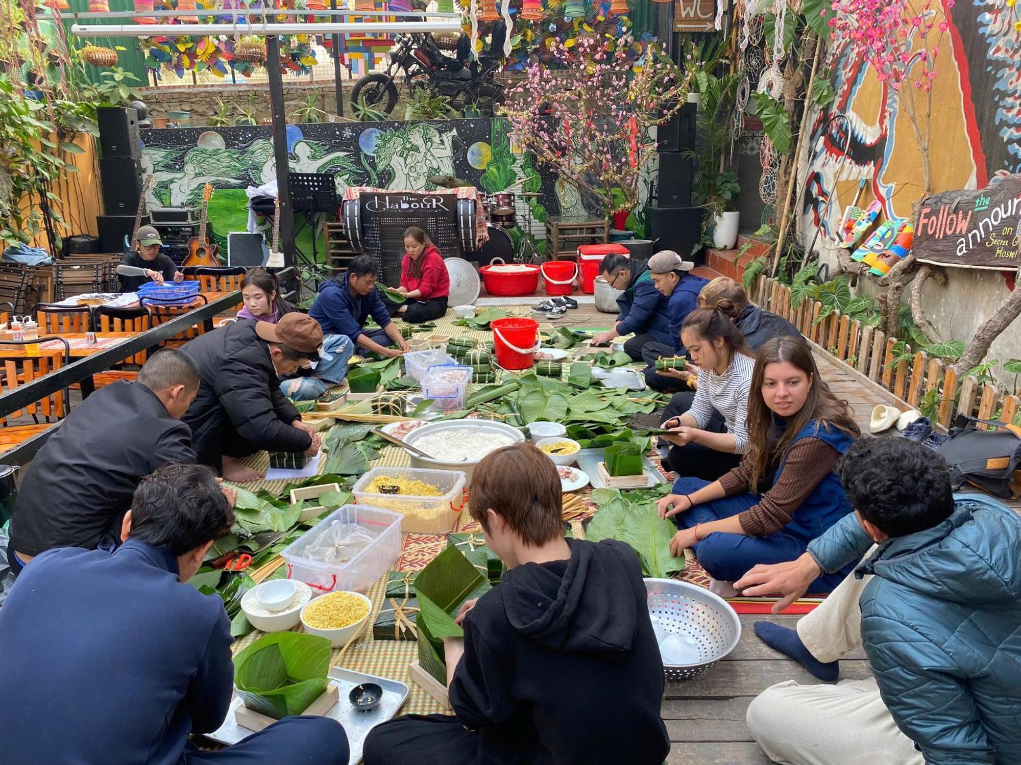 A Pousada Secret Garden Cat Ba Dong Khe Sau Exterior foto
